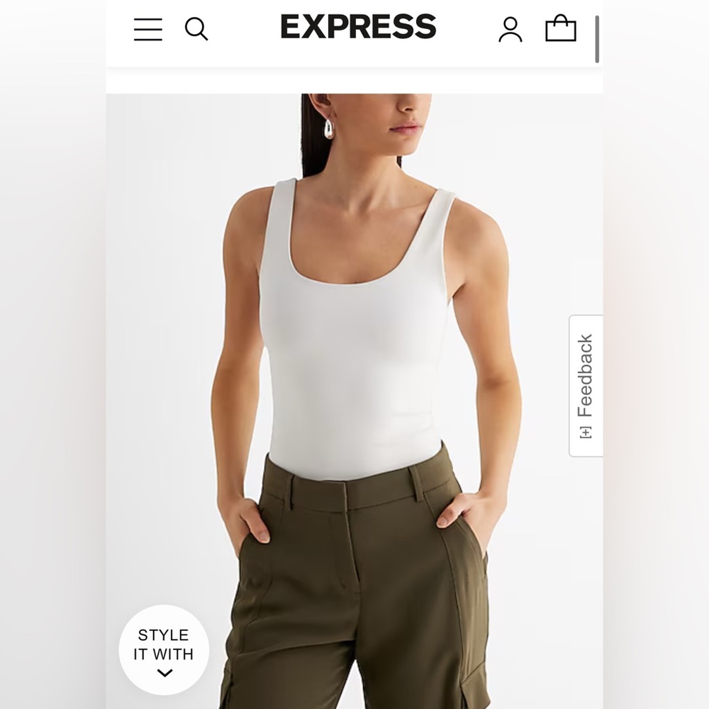 Express Body Contour High Compression Bodysuit! NWT - never worn